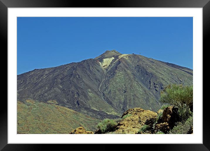 Mount Teide Framed Mounted Print by Tony Murtagh