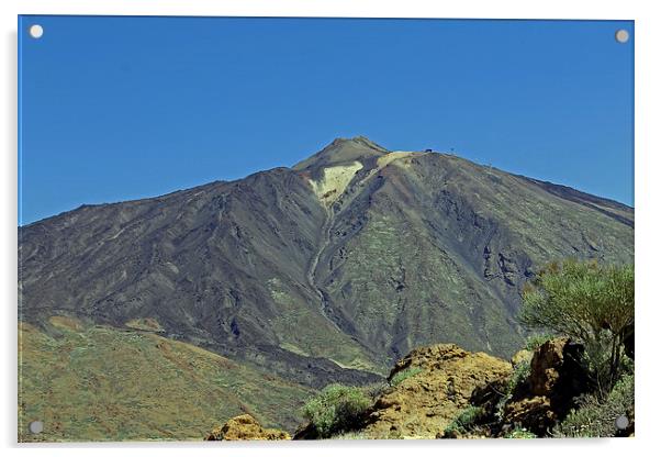 Mount Teide Acrylic by Tony Murtagh