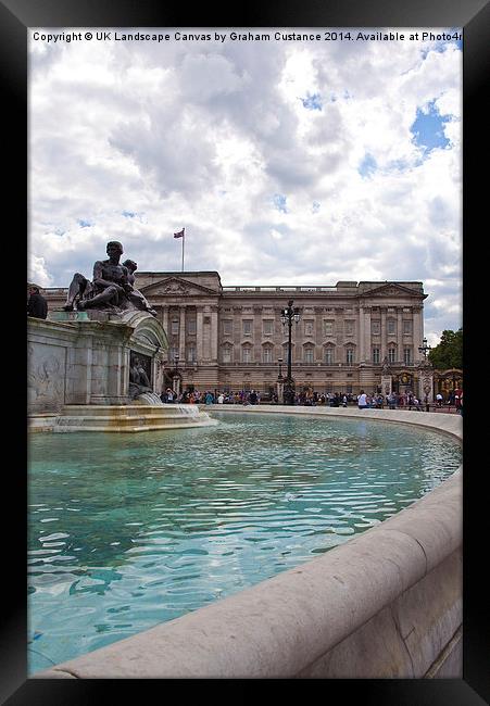 Buckingham Palace Framed Print by Graham Custance