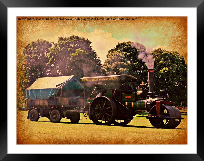 Bygone Years Framed Mounted Print by Jason Williams