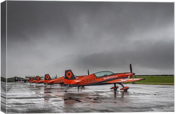 The Blades at Waddington 2014 Canvas Print by Oxon Images