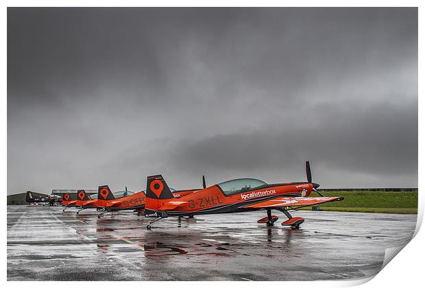 The Blades at Waddington 2014 Print by Oxon Images