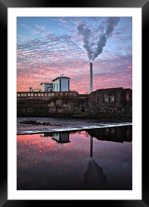 Urban Reflections 2 Framed Mounted Print by Darren Galpin