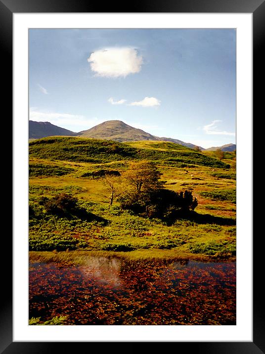 Coniston Fells,Cumbria. Framed Mounted Print by Kleve 