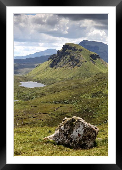 The Quiraing Framed Mounted Print by Grant Glendinning