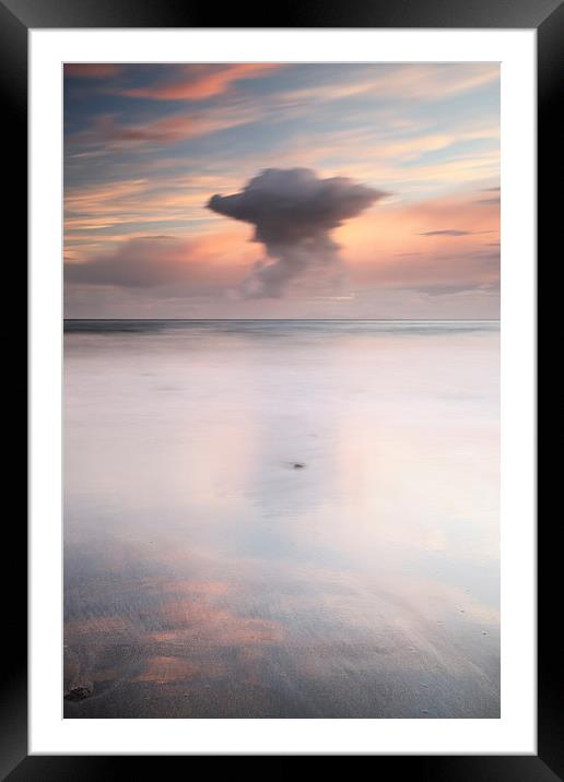 Talisker bay Sunset Framed Mounted Print by Grant Glendinning