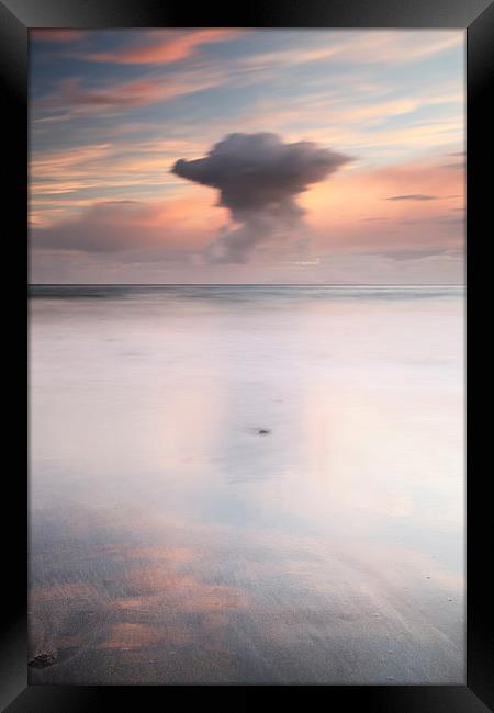 Talisker bay Sunset Framed Print by Grant Glendinning