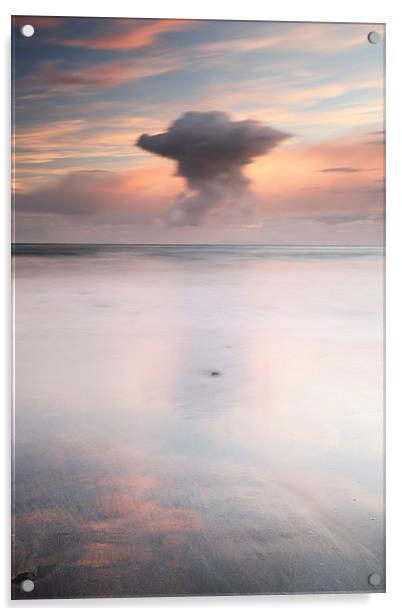 Talisker bay Sunset Acrylic by Grant Glendinning