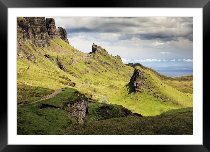 The Quiraing Framed Mounted Print by Grant Glendinning