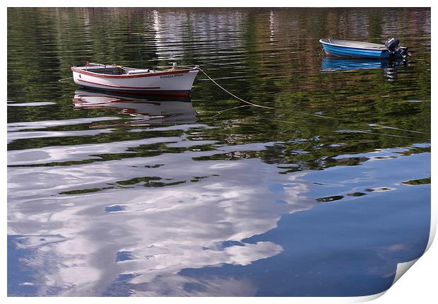 Harbour Reflections Print by Jacqi Elmslie