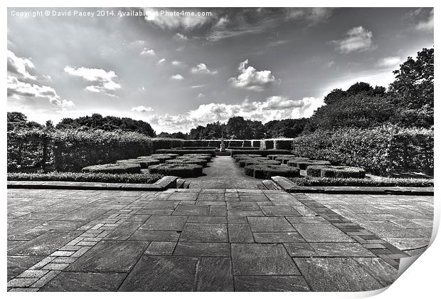 temple newsam Print by David Pacey