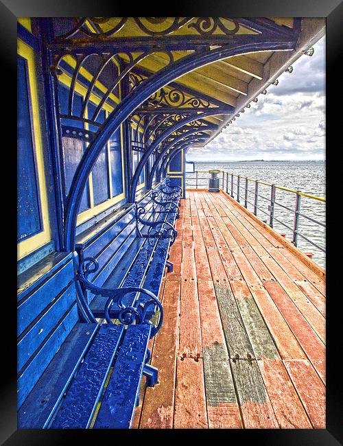 Southend Pier Framed Print by Clive Eariss