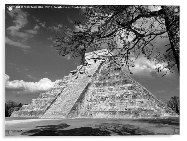 Mayan Ruins... Acrylic by Nick Wardekker