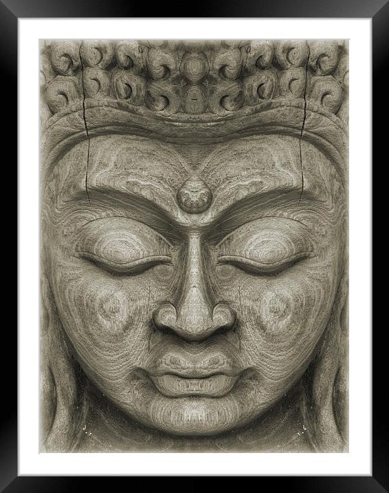 the face of serenity Framed Mounted Print by Heather Newton