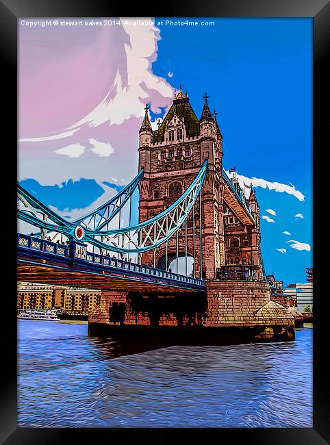 GTA  London Baby! Framed Print by stewart oakes