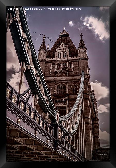 Tower Bridge London Framed Print by stewart oakes