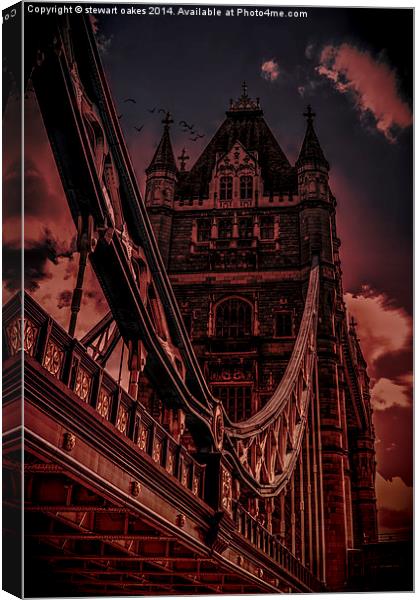 Tower Bridge London Canvas Print by stewart oakes