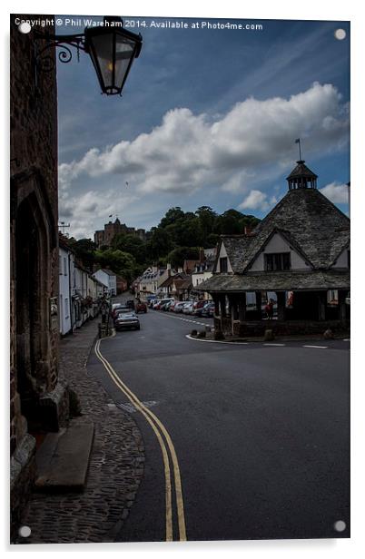 Dunster Acrylic by Phil Wareham