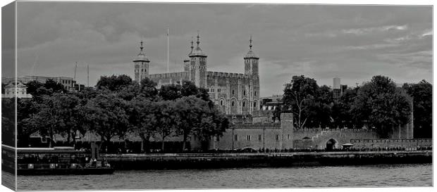 Tower Of London Canvas Print by sylvia scotting