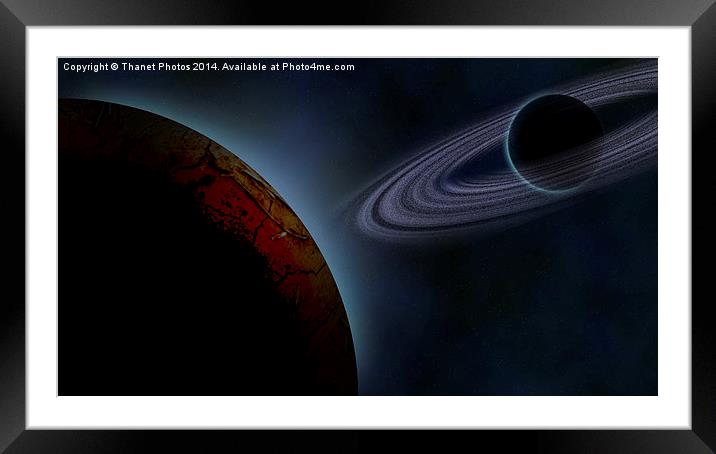 Deep space Framed Mounted Print by Thanet Photos