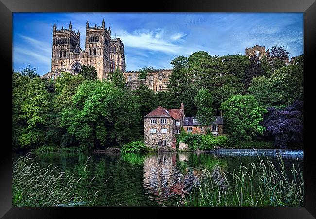 Durham Cathedral and Fulling Mill Framed Print by Kevin Tate