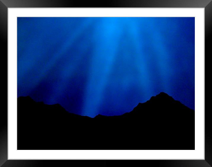 highland lights Framed Mounted Print by dale rys (LP)