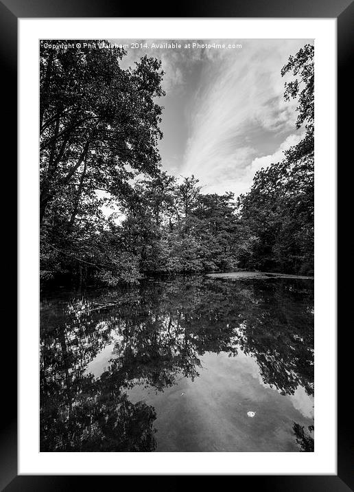Collyers Brook Framed Mounted Print by Phil Wareham