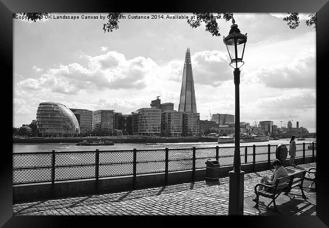 Tower Hill Framed Print by Graham Custance