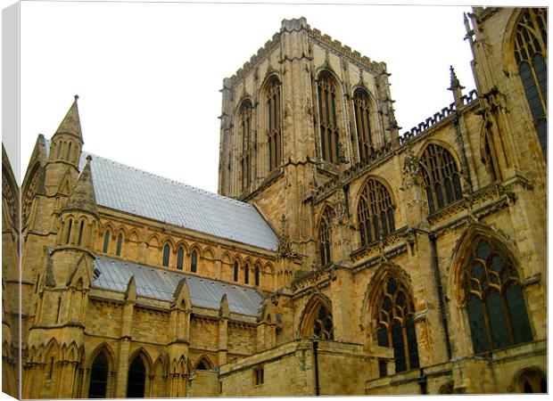 Minster Canvas Print by Alison Ward