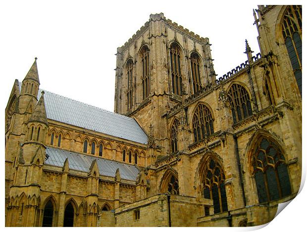 Minster Print by Alison Ward