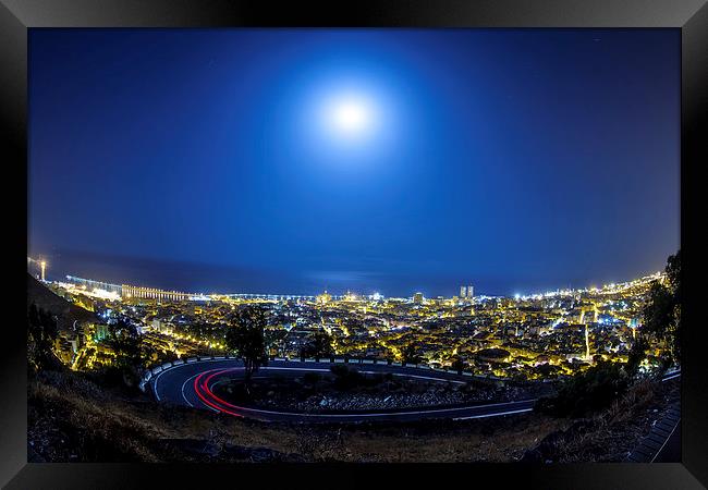 Santa Cruz de Tenerife Framed Print by Jose Luis Mendez Fernandez