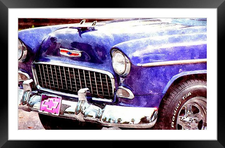 heavy chevy..baby! Framed Mounted Print by dale rys (LP)