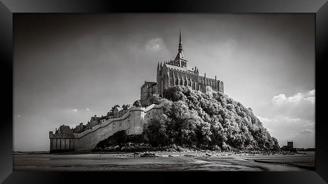 Mont St Michel, France Framed Print by Mark Llewellyn
