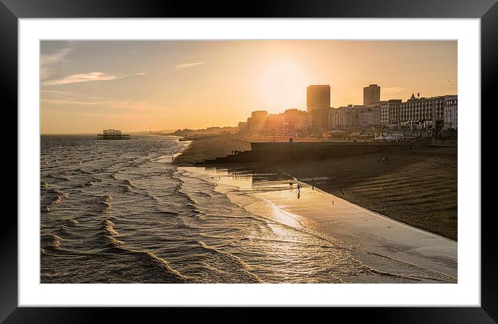 Evenings Like This Framed Mounted Print by sam moore
