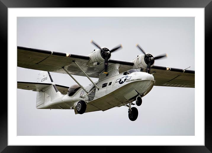 Consolidated PBY Catalina  Framed Mounted Print by J Biggadike