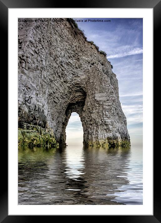  Kingsgate Bay Framed Mounted Print by Thanet Photos