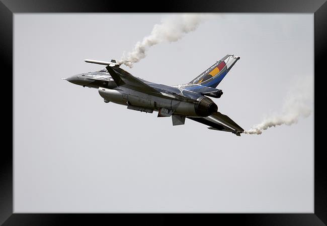 Belgian F-16  Framed Print by J Biggadike