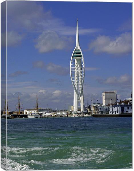 Spinnaker Tower  Canvas Print by Tony Murtagh
