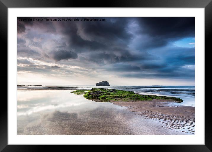 The Bass Rock Framed Mounted Print by Keith Thorburn EFIAP/b