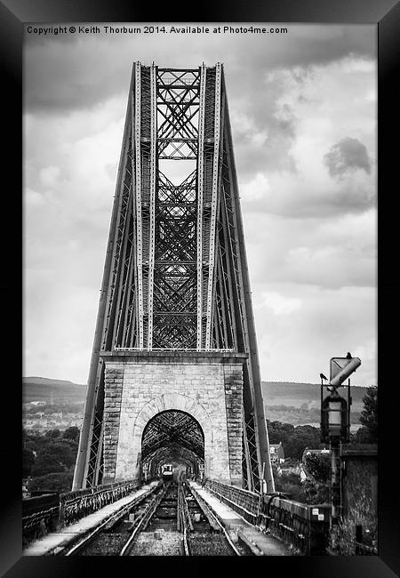 Forth Rail Bridge Framed Print by Keith Thorburn EFIAP/b