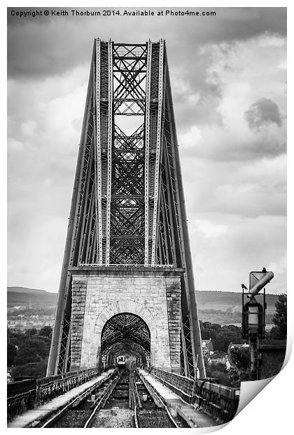 Forth Rail Bridge Print by Keith Thorburn EFIAP/b