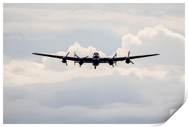 Lancaster Bomber  Print by J Biggadike