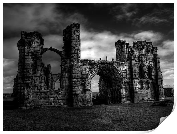 Tynemouth Priory Print by George Young