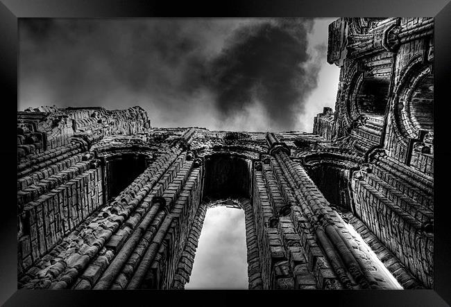 Tynemouth Priory Framed Print by George Young