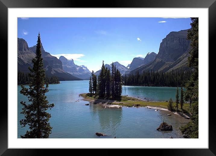  Spirit Island Framed Mounted Print by Peter Ready