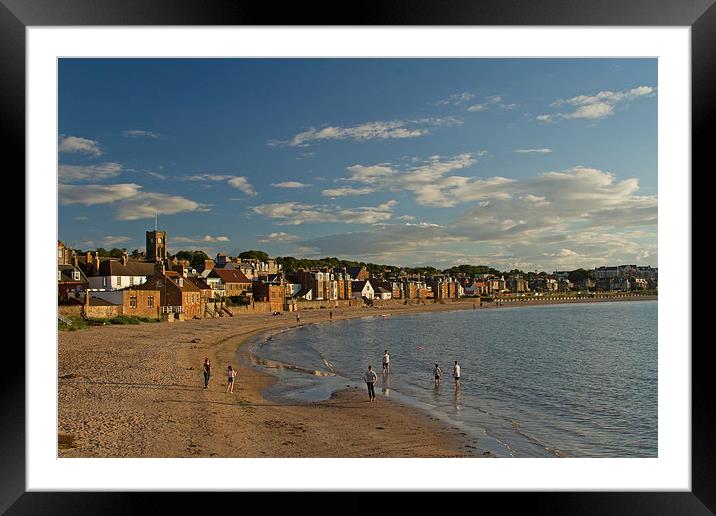  North Berwick Evening Framed Mounted Print by Sue Dudley