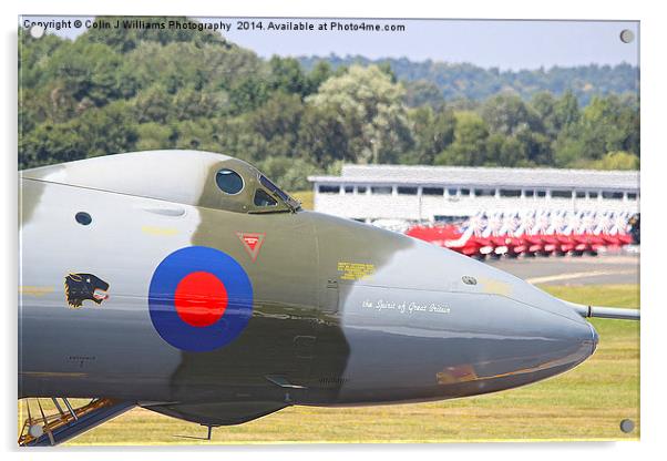  The Spirit Of Great Britain 1 - Farnborough 2014 Acrylic by Colin Williams Photography