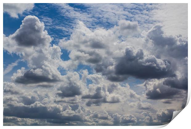  Heavenly Clouds over England Print by David Pyatt