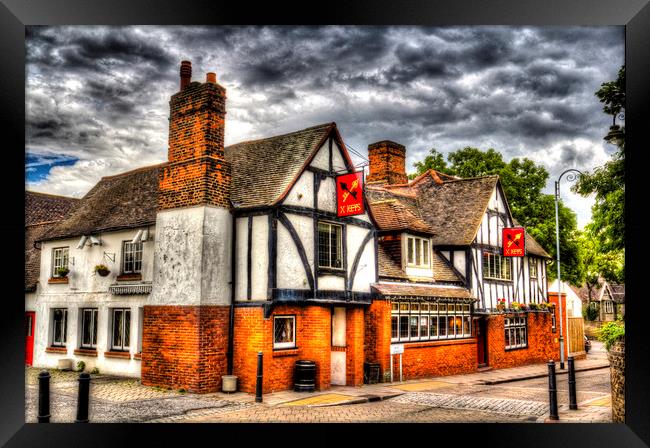  The Cross Keys Pub Dagenham Framed Print by David Pyatt