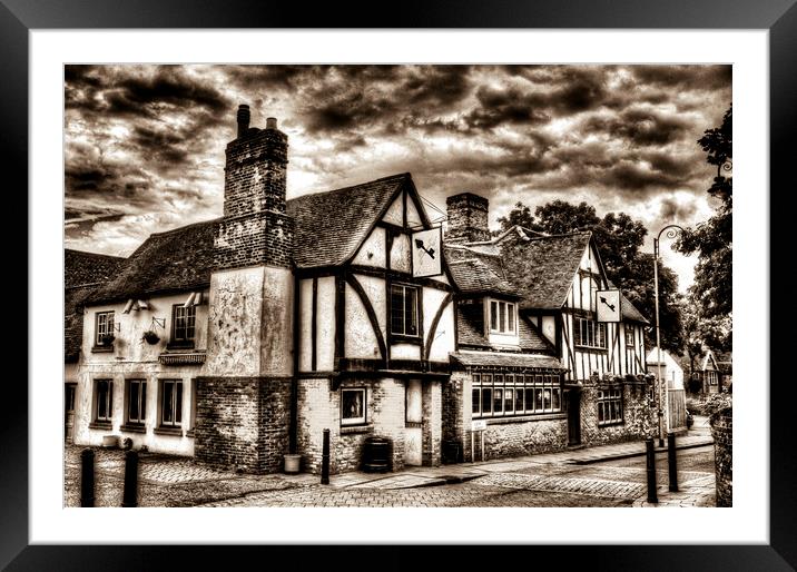  The Cross Keys Pub Dagenham Essex England Framed Mounted Print by David Pyatt